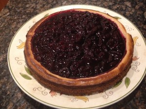 cherry cheesecake